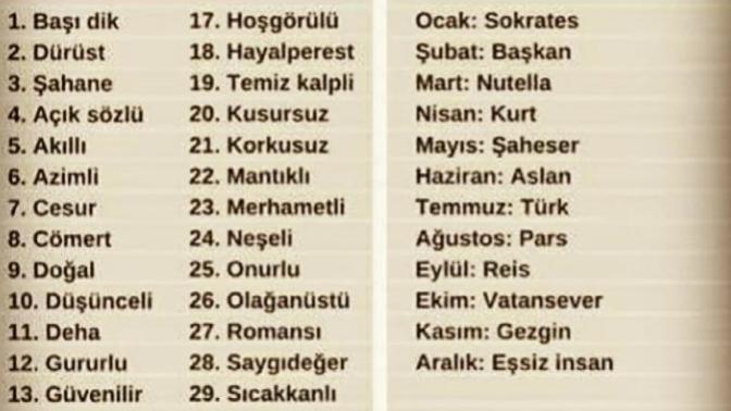 Doğum tarihine göre sen hangisisin?