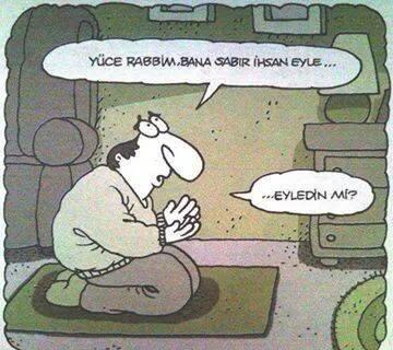 Zamana bırakıp sabretmeyi bilenlerden misiniz yoksa olacaksa hemen olsun diyen sabırsızlardan mısınız?