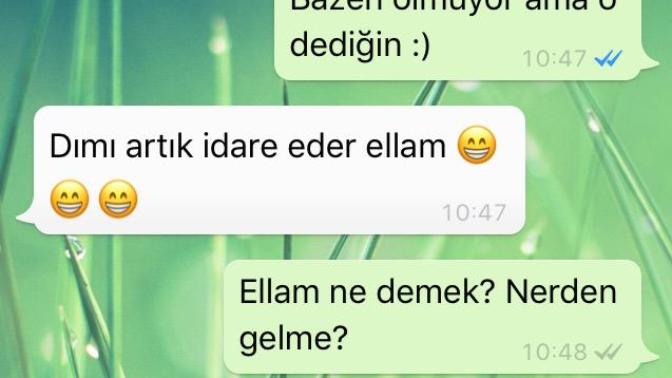 Ellam ne demek ve hangi dil?