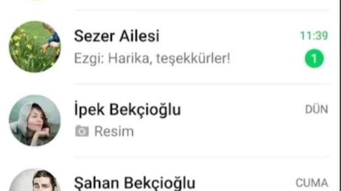 Sizin de watsap konuşmanız kabarik mi benimki gibi?
