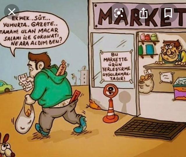 Alışverişe gittiğinizde ilk önce hangi reyona bakarsınız ya da ilk önce ne alırsınız?