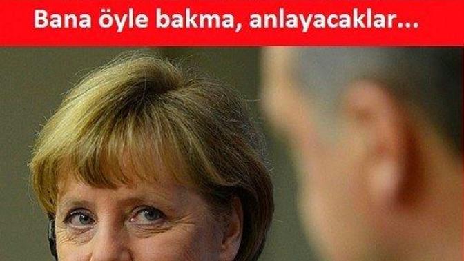 Erdoğan ve Merkel arasında bir aşk olabilir mi?