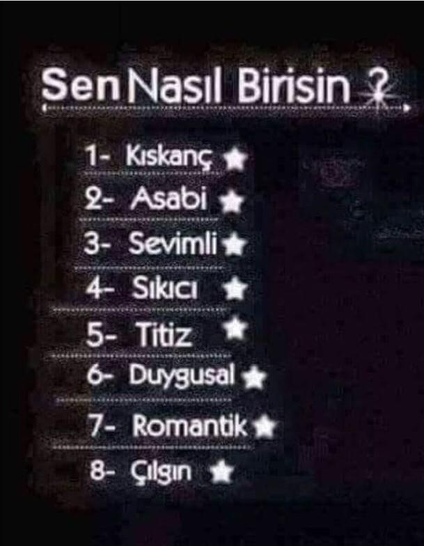Hangi numara seni anlatıyor?