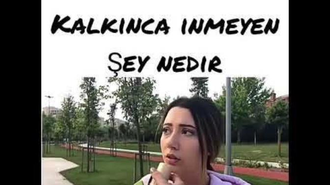Kalkınca inmeyen şey nedir?