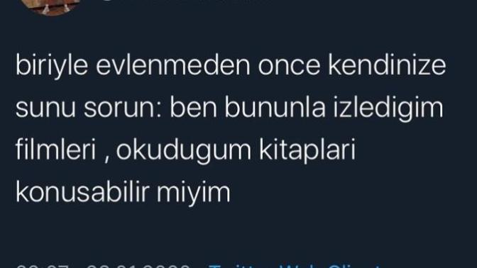 Biriyle evlenmeden önce kendinize hangi soruyu sorarsınız?