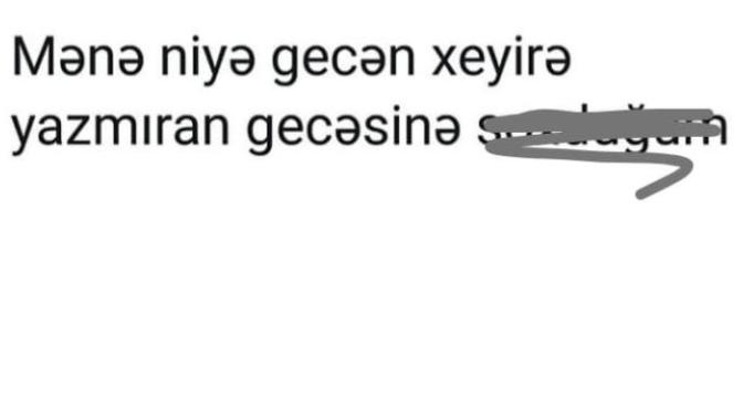 İyi geceler mesajı aldınız mı?