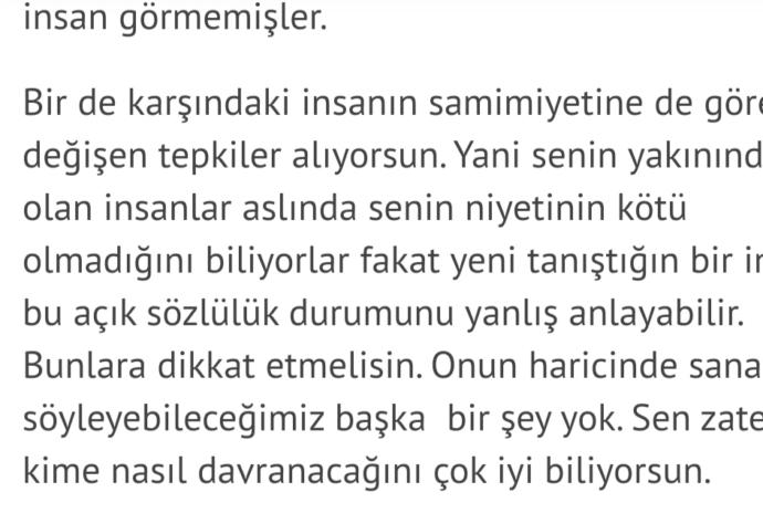 Açık sözlü müsün yoksa patavatsız mı?