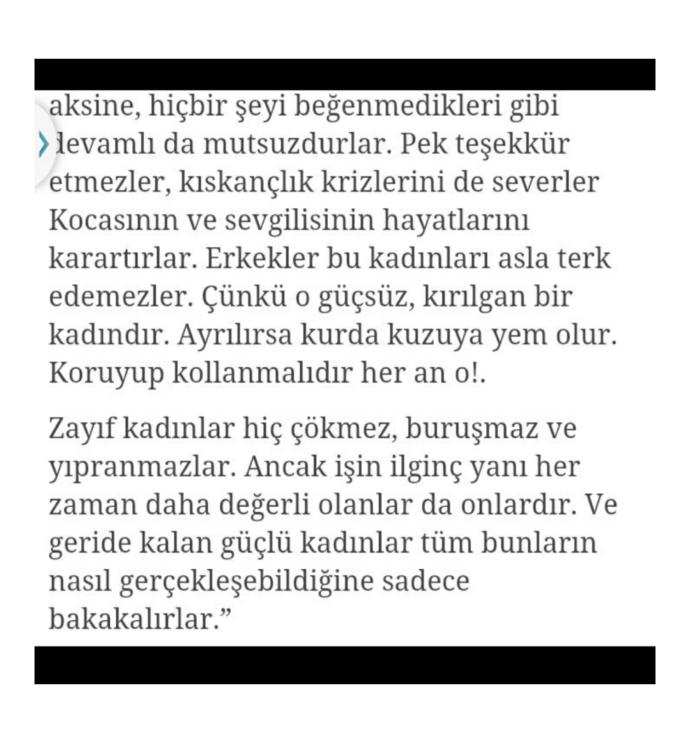Güçlü kadınlar vardır, her işlerini kendileri halletmeye çalışan..💢Karşı cins; neden güçlüyü beğenip, güçsüzü tercih eder?