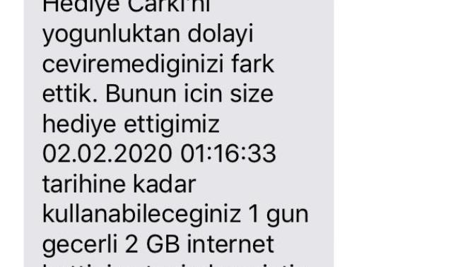Neden bu hatayı verdi Vodofone çark yaparken?