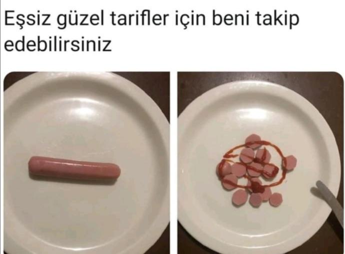 Yemeğin tadı mı önemli görüntüsü mü?