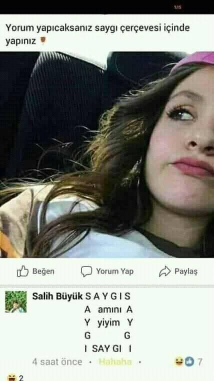 Yorumlarınızı saygı çerçevesinde mi yapıyorsunuz?