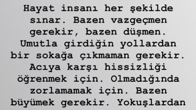 Yeterince düşmedik mi?