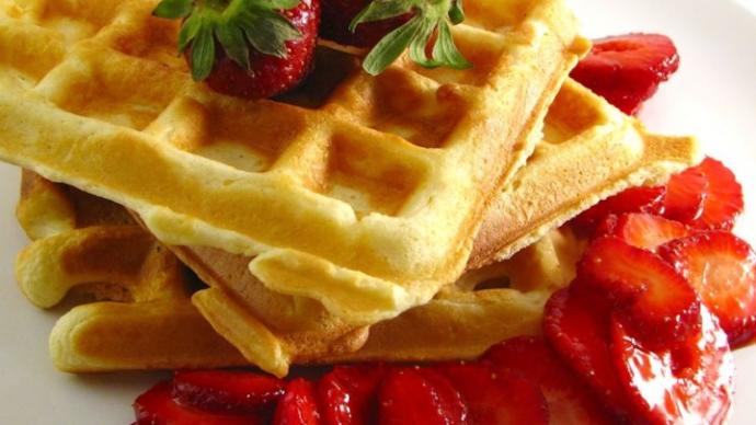 Evde Waffle Yapımı