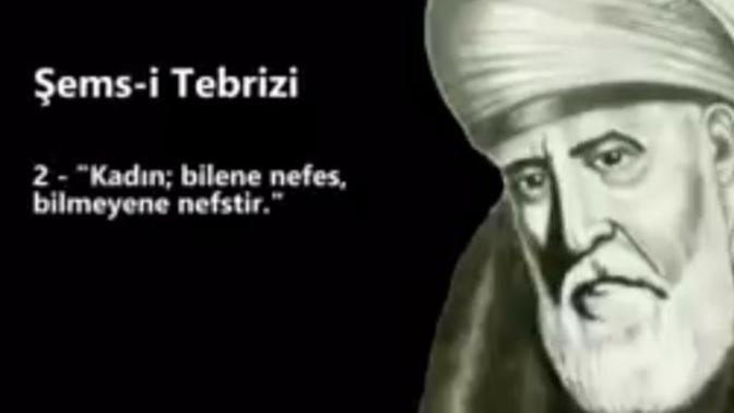 Şemsi Tebrizi burada neyi kast etmiştir?