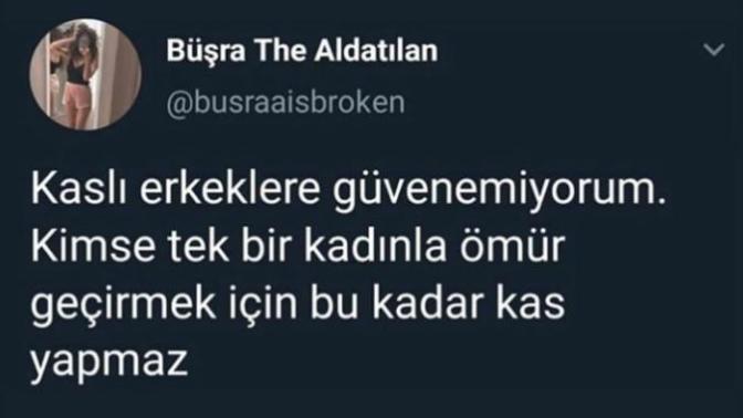 Kaslı erkeklere güven olur mu?
