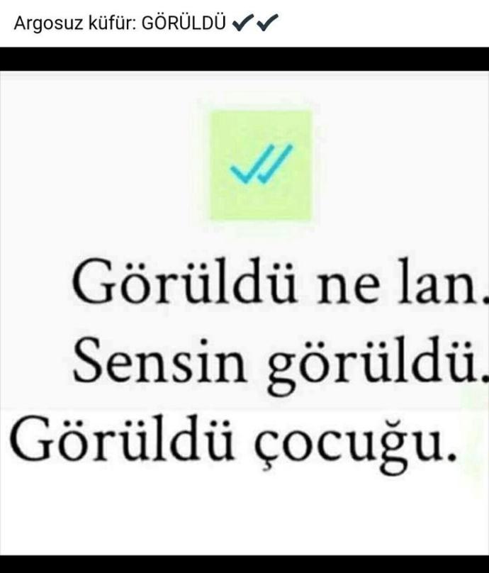 Görüldü atmak mı daha günah geç yazmak mı?
