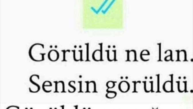 Görüldü atmak mı daha günah geç yazmak mı?
