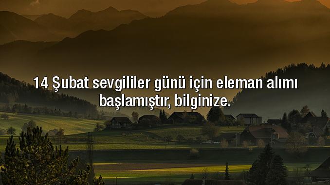 sevgililer günü ilanı