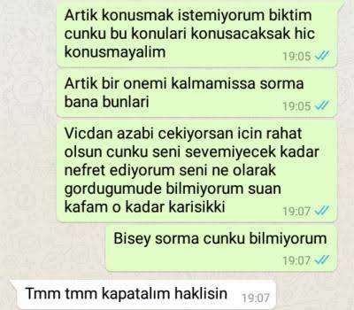 Ne bu vicdan azabi?
