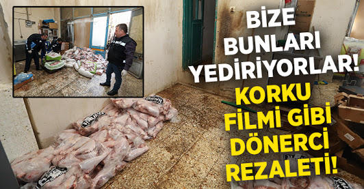 İzmir  Bucada tavuk döner rezaleti! Yorumlarınız nedir?