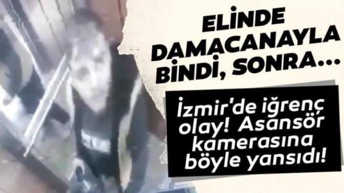İzmir’de sucu, damacanaya asansörde idrarını yaptı, bu nedir böyle?