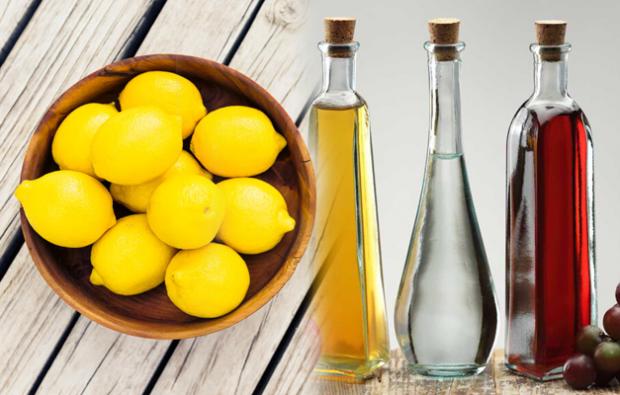 sirke ve limon
