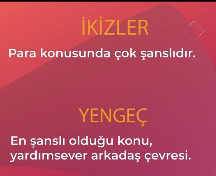 Burçların şansları nelermiş öğrenmek istermisiniz?