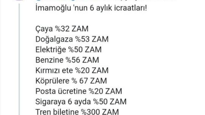 Ekrem İmamoğlu'nun 6 aylık faaliyetlerini beğeniyor musunuz?