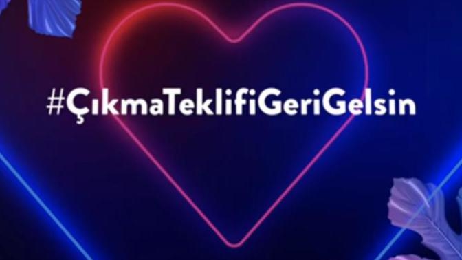 Kampanyayı imzala, #ÇıkmaTeklifiGeriGelsin! İlişkinde belirsizliklerden sen de sıkıldın mı?