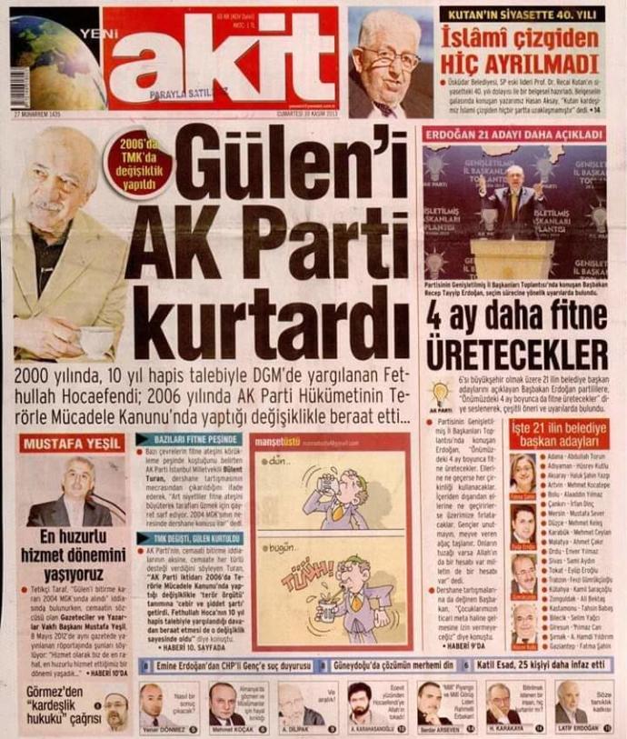 "FETÖ'nün siyasi ayağı CHP'dir" açıklamaları hakkında ne düşünüyorsunuz?