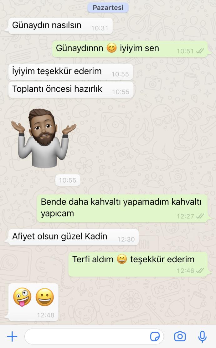 Burada 🤪 emojisi hangi anlamda kullanıLmış ( bu adamın bana ilgisi var mı) ?