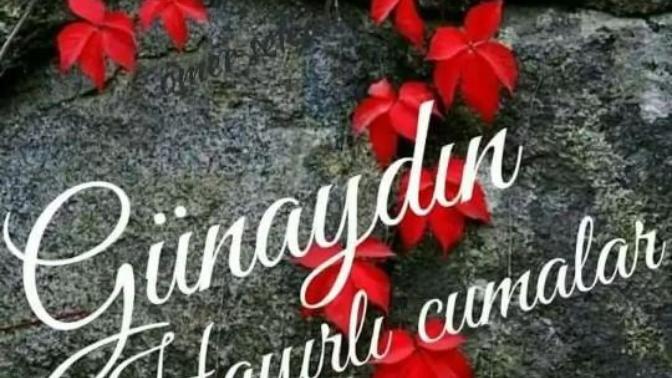 Günaydın hayırlı cumalar hayırlı sabahlar nasılsınız efenim?