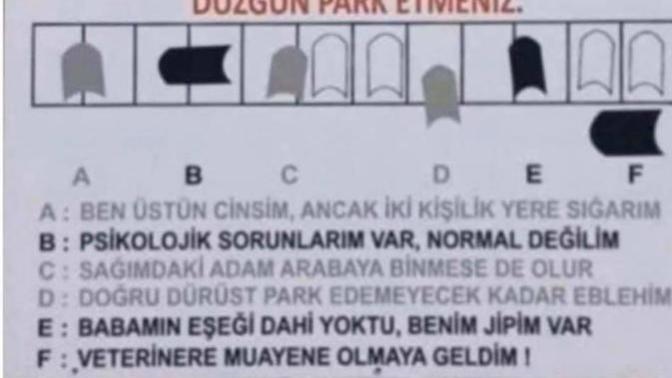 Araba park etme konusunda siz ne kadar iddialisiniz😀?