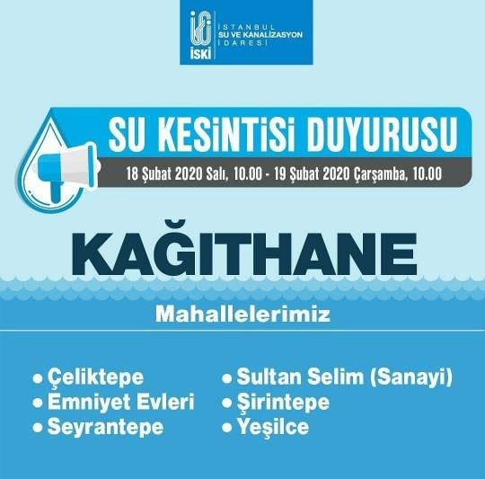 İstanbulda su kesintisi var, hazırlıklar tamam mı?