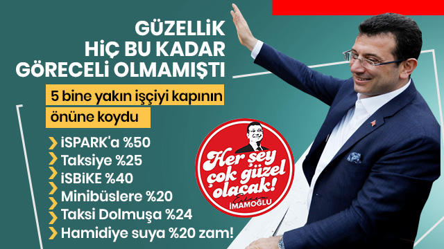 Ekrem İmamoğlu verdiği sözleri tuttu mu sizce?