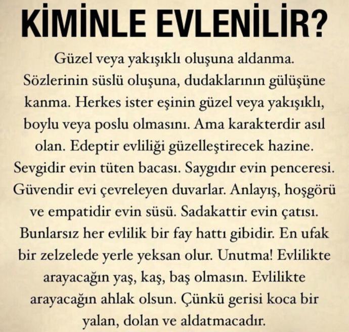 Dogru evlilik yapmak icin nelere dikkat etmeliyiz?
