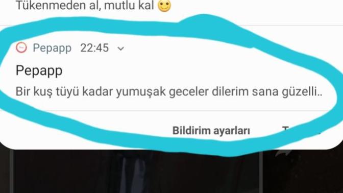 Iyi geceler mesajı aldınız mı?