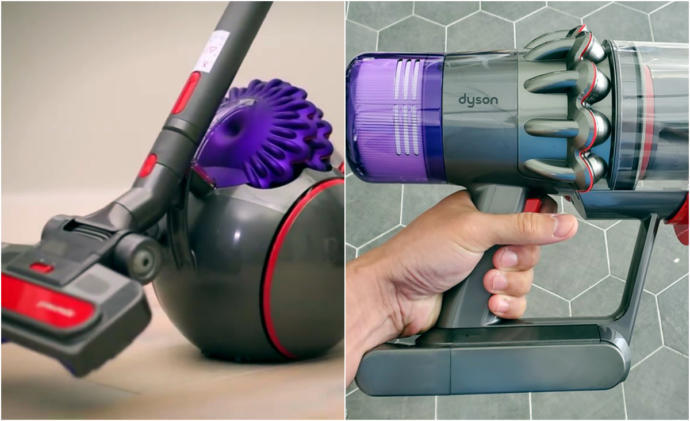 Dyson kablolu ve kablosuz süpürgeler