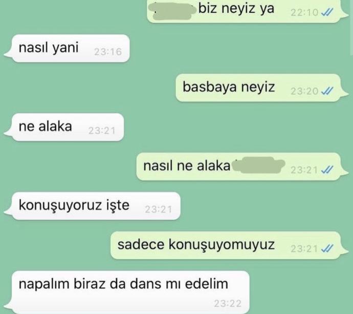Arkadaşlar biz neyiz?