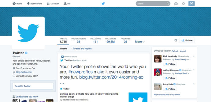 Twitter profili