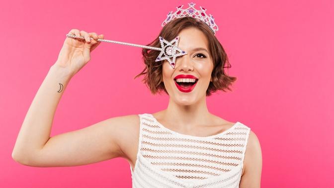 Pembe bir masal yazıyoruz! Bir sihirli değneğin olsa saçların için ne yapmak istersin?