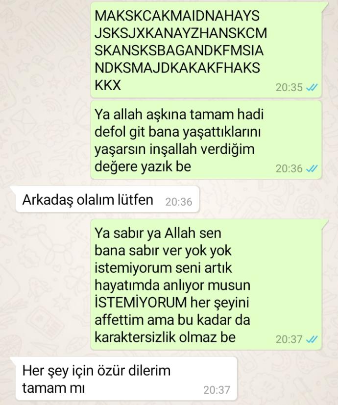 Bir ilişkinin daha sonuna geldik öyle mi (resimli)?