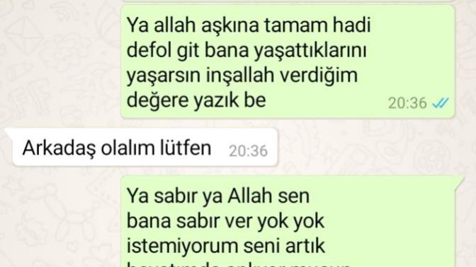 Bir ilişkinin daha sonuna geldik öyle mi (resimli)?