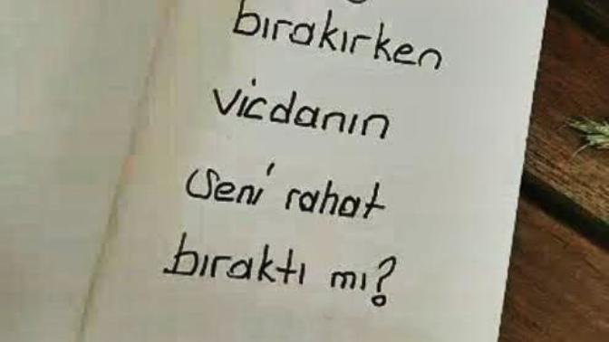Aşk ilişkinde; yarı yolda bırakan taraf mı oldun, yoksa yarı yolda bırakılan taraf mı?