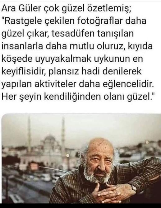 Sizce Ara Güler haklı mı?
