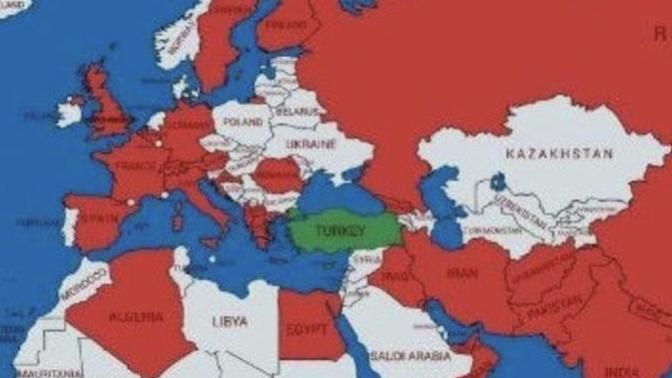 Korona virüsü bulaşmayan ülkelerin Türk ülkeleri olması şaşırtıcı ve korkutucu değil mi?