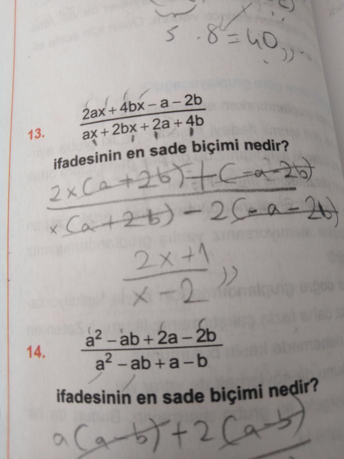 13. soruya bakar mısnz bir