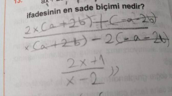 Yanlışımı söyler msiniz?