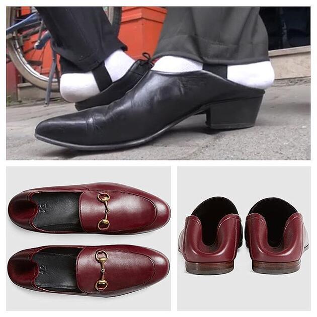 Ayakkabının arkasını basıp giymek moda mıdır yoksa orta yaş sendromu mu?