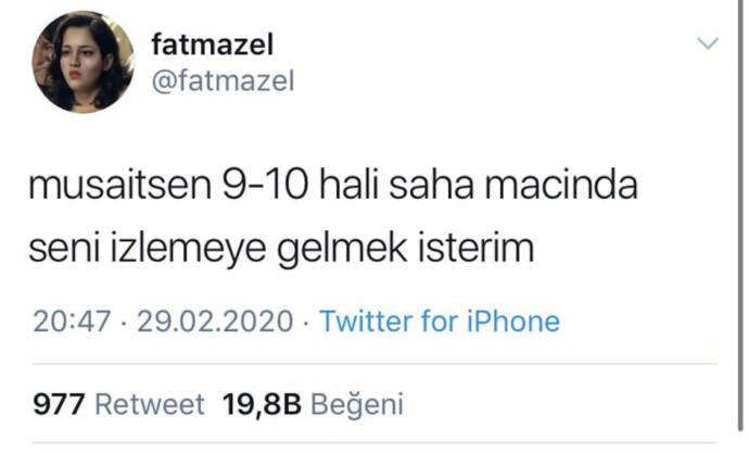 Kızlar, aynı anda 5 kişiyi idare eden erkekler yüzünden halı saha yapan erkekleri üzüyorsunuz farkında mısınız?